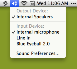Quickly change input device